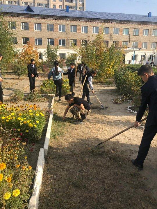 КГУ «22 средняя общеобразовательная школа-лицей» поддержал Всемирную экологическую акцию «World Cleanup day 2019” и принял активное участие. ЗА ЧИСТУЮ ПЛАНЕТУ