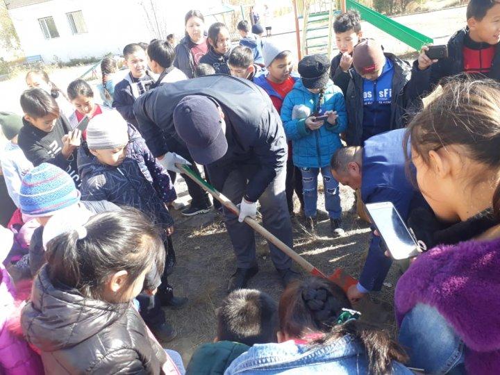 Эко сағатты - қазір баста республикалық атты іс-шарасы өтті. 